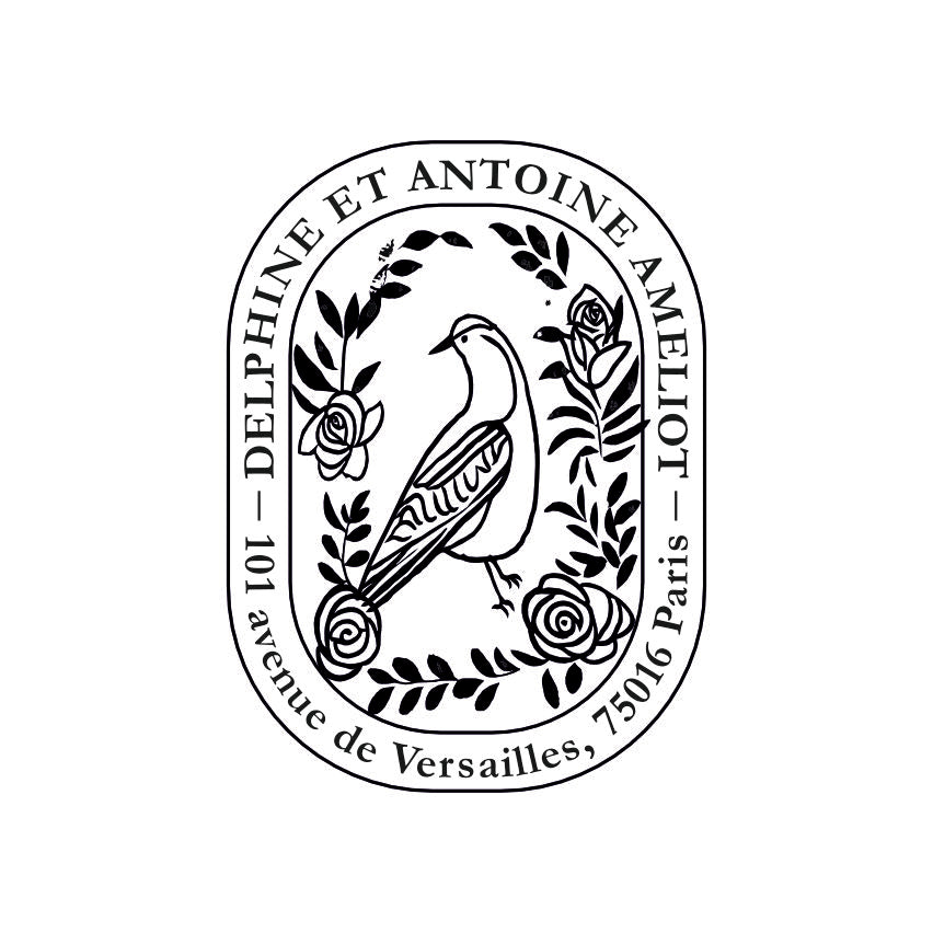 Tampon ex-libris Murmures d'Oiseau VI