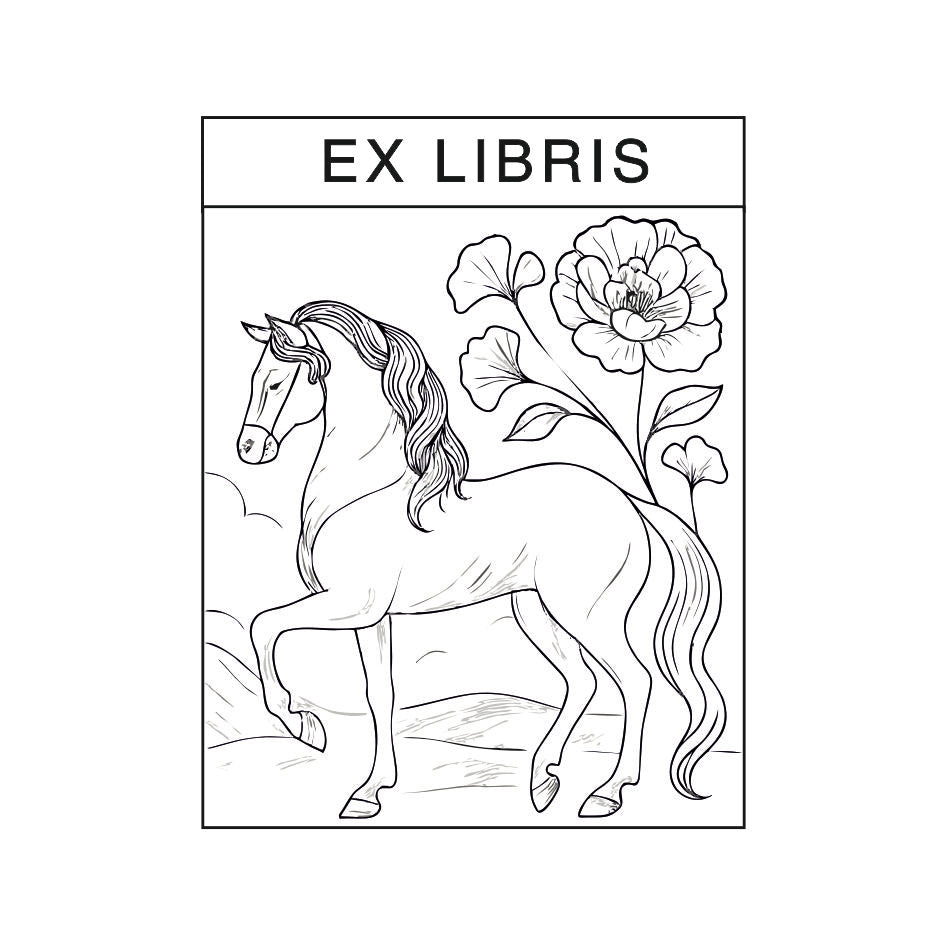 Tampon ex-libris Héros