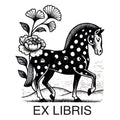 Tampon ex-libris Héros 4
